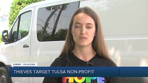 Thieves target Tulsa non-profit