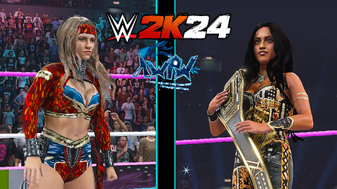 Morfydd Clarkason VS Ludovica (TBD Championship) - WWE2K24