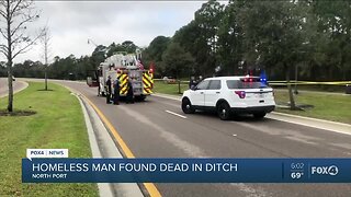 Homeless man found deceased in North Port