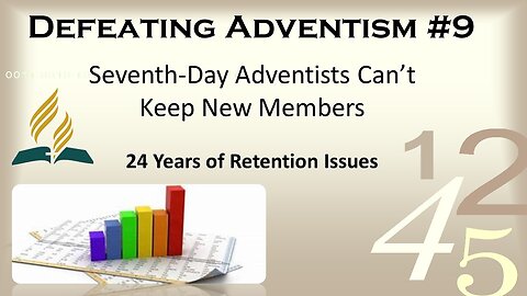 Defeating Adventism #9 – Seventh-day Adventists Serious Member Retention Rates