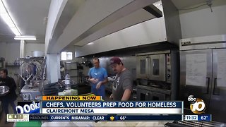 San Diego chefs and volunteers feed homeless