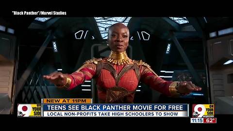 'Black Panther' is a positive black role model for these teens