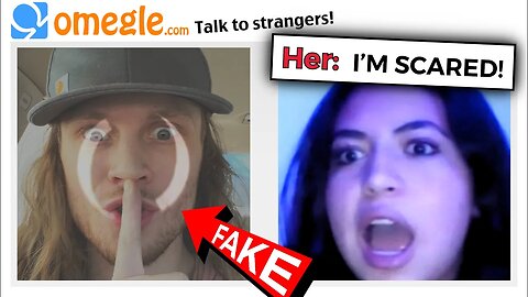 FAKE SKIP Prank On Omegle! (SHE FELL FOR IT!)