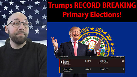 Trump has RECORD BREAKING Primary Elections!