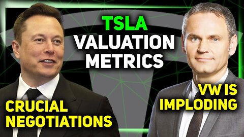 TSLA Stock Historically "Cheap" / VW Is Drowning / The "Only 4 Models" Tesla Argument ⚡️