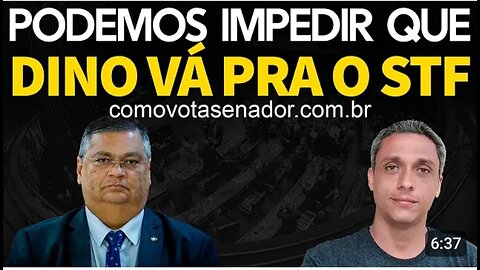 No Brasil Está pronto! Agora sim podemos impedir que o comunista Flavio Dino vá para o STF