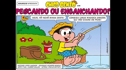 Chico Bento em-Pescando ou enganchando | Gibis do Rapha 2