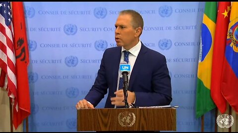 Israel UN Amb: It's Time To Obliterate Hamas' Terror Infrastructure