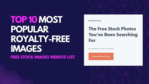 Top 10 Most Popular Royalty-Free Images | Website List | Get Free Image for your Website #shorts