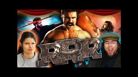 RRR Trailer Reaction - Sweaty Men, Tigers & FIRE!