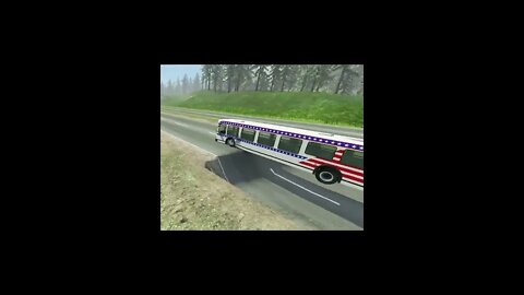 |MiniBeamNG/ Car(Bus) vs Pit #10 - BeamNG.Drive #Shorts