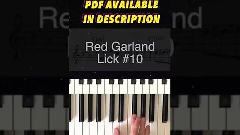 Red Garland Lick #10