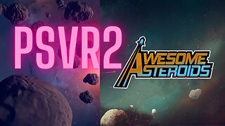 Awesome Asteroids - PS VR2 Gameplay!