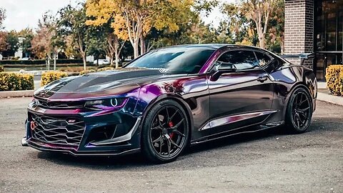 DEEP SPACE Camaro SS | How Colorshifting Wraps Can Give That Extra WOW Factor