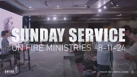 Sunday August 11 | LIVE Service | On Fire Ministries