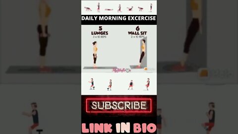 Morning Exercises | Daily Routines || SUBSCRIBE || #workouts #excercise #shorts