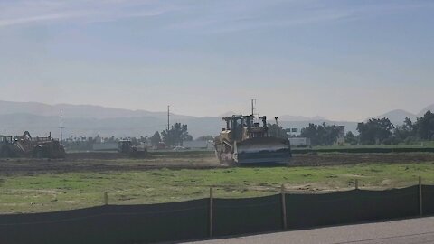 New home construction on pioneer & Texas on Redlands CA.