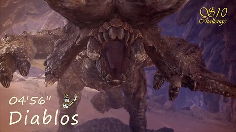 Diablos (04'56'') | Insect Glaive | Monster Hunter World: Iceborne | "Sub 10 Challenge"