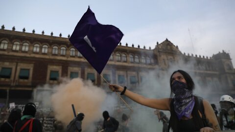 Women March For Equality On International Women's Day