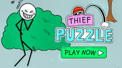 Funny stickman brain puzzle game #thiefpuzzle