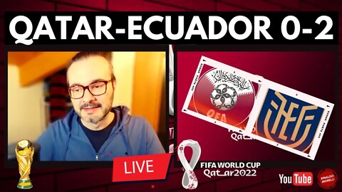 QATAR-ECUADOR 0-2 | Live Mondiale Qatar 2022