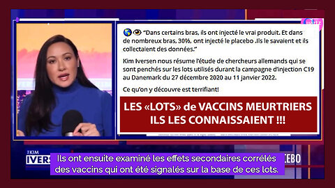 La VACCINATION "ASSASSINE" était judicieusement programmée ! (Hd 720)