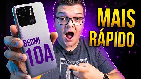 Redmi 10A | 5 DICAS que DEIXAM ele MUITO MAIS RÁPIDO!