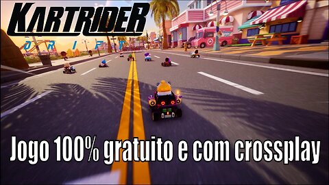 Testando KARTRIDER DRIFT um clone de MARIO KART da SHOPEE