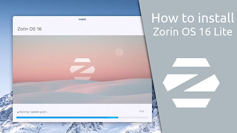 How to install Zorin OS 16 Lite