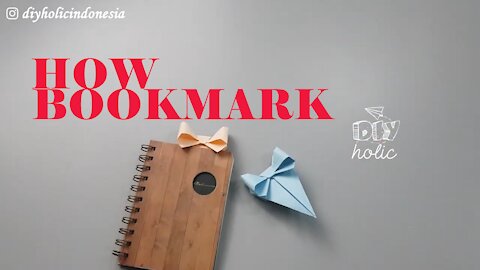 PAPER BOW BOOKMARK | ORIGAMI PITA | BOW ORIGAMI