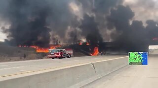 Mom saves driver from tanker fire on way from NICU