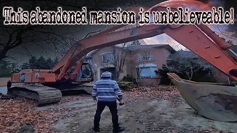 EXPLORING ABANDONED 5.9 MILLION DOLLAR MANSION