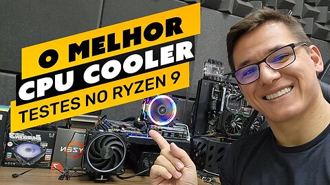 ⛏️❄️ QUAL O MELHOR COOLER PARA CPU MINING - TESTES DE TEMPERATURA