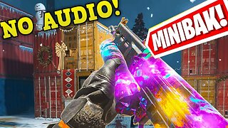 Dropping a NUKE With NO AUDIO In Modern Warfare 2! (BEST MINIBAK CLASS SETUP)