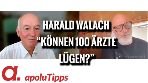 Interview mit Prof. Dr. Dr. Harald Walach – “Können 100 Ärzte lügen?”