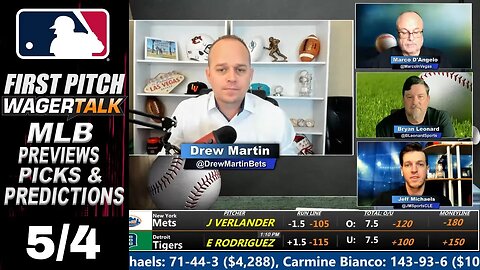 MLB Predictions & Picks Today | Expert Baseball Betting Advice and Tips | First Pitch May 4