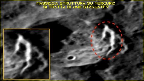 Massiccia Struttura (PORTALE) alta 7 Km viene scoperta su MERCURIO Si tratta di uno STARGATE?