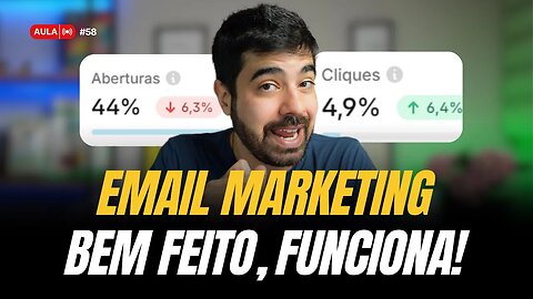 AULA 58 - EMAIL MARKETING PARA E-COMMERCE | Exemplos de Campanhas e Automações