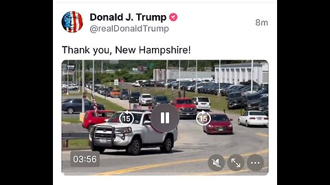 🇺🇸 Trump Truth - Thank You, New Hampshire!