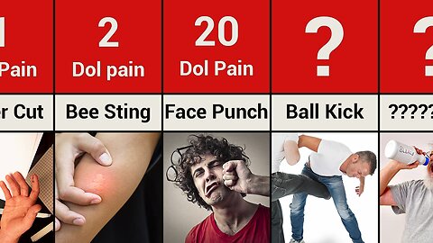 The 80 Most Painful Experiences