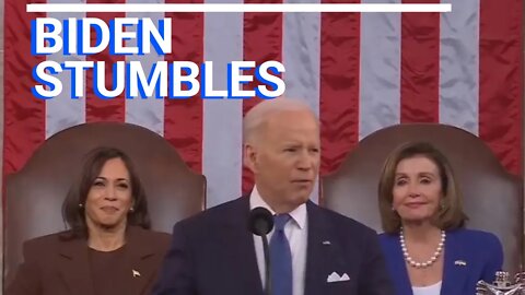 President Biden 'stumbles of a feeble man'