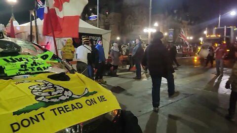 Freedom convoy 2022 Feb 16th Ottawa