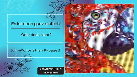 Dreamer Design Scarlet Macaw Teil 2 - Menny Privat - #diamondpainting