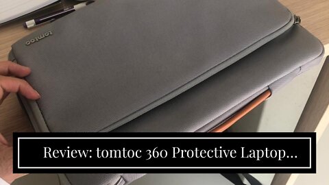 Review: tomtoc 360 Protective Laptop Carrying Case for 13-inch MacBook Air M2A2681 M1A2337 20...