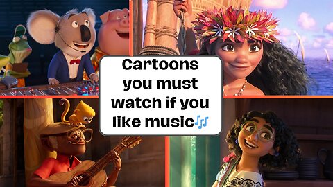 Best Cartoon Songs' compilation | Disney, DreamWorks, Pixar Video Music Clips