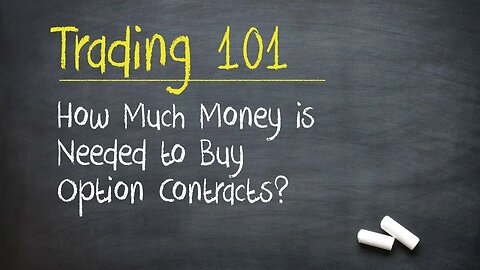 How Much Money is Needed to Buy Option Contracts? (3 step process)