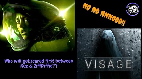 Who will jump first in this scary episode? #alienisolation #visage #scary