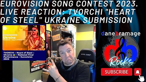 I react to TVORCHI "Heart of Steel" - Ukraine EuroVision song contest 2023 submission.