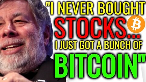 Steve Wozniak talks about Bitcoin , Digital Currency & NFTs...