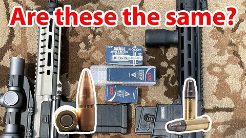 Great Debate: Subsonic 5.7x28mm Vs. .22LR!